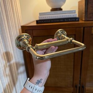 Kohler Artifacts French Gold Toilet Paper Holder